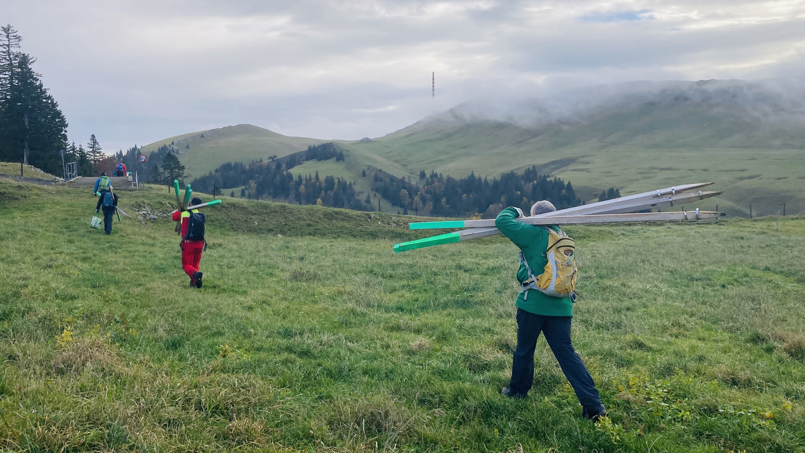 Un balisage pour protéger la faune sauvage