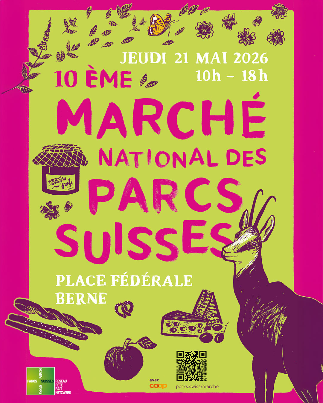 Nationaler Pärke-Markt – am 21. Mai